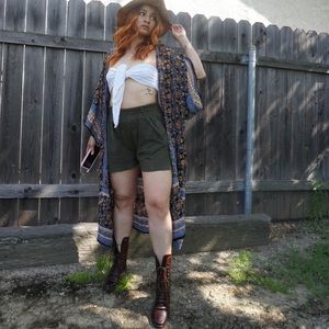 Diesel leather short